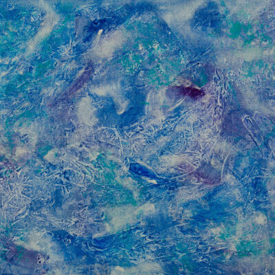 Riding the Ocean Currents – Abstract Painting