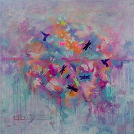 Dreams Take Flight – colorful abstract