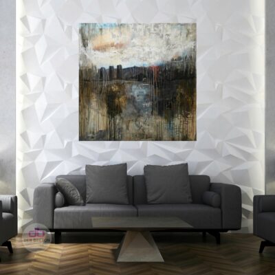 Forbidden Lands – Large Abstract Painting