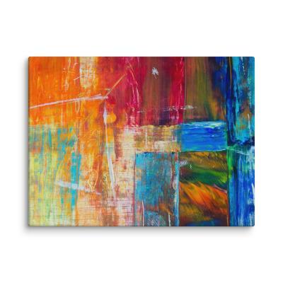 Abstract Painting Art Print on Canvas