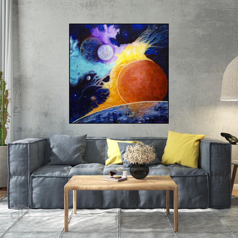 space painting