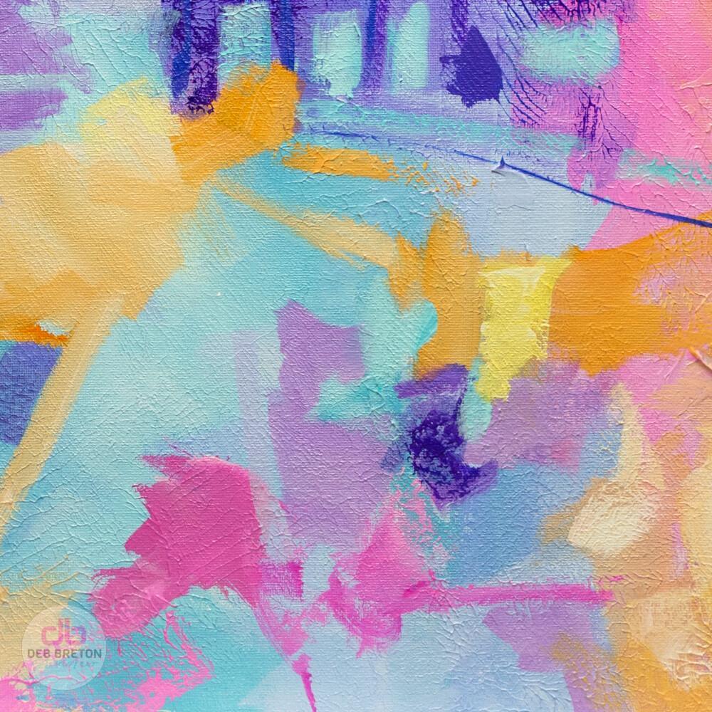 abstract painting texture details