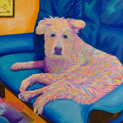Stella – Colorful Dog Portrait