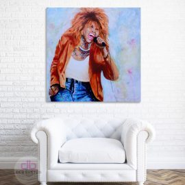 Tina Turner Portrait Painting