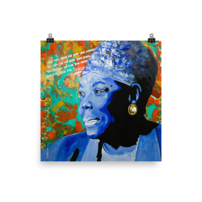 Still I Rise – Maya Angelou Art Print on Paper