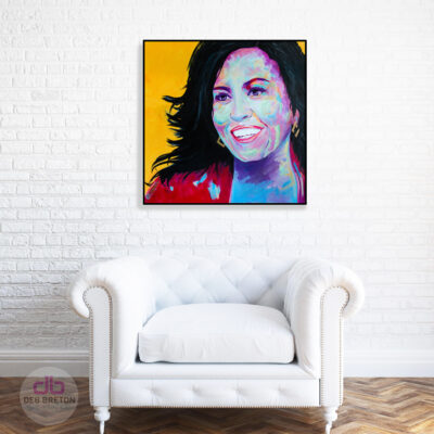 Michelle Obama Painting – Portrait FLOTUS