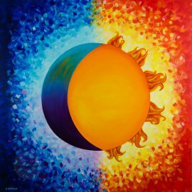 Sun and Moon – Custom Large Painting